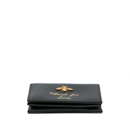 Gucci Blind For Love Animalier Bee Compact Wallet (SHG-29koT0)