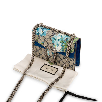 Gucci Dionysus GG Supreme Mini Bag Blooms