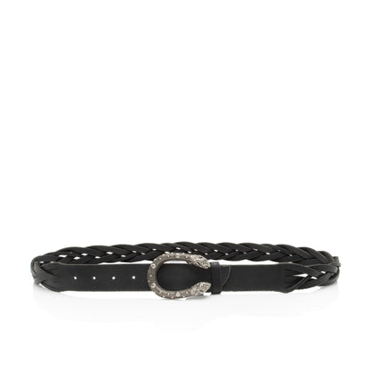 Gucci Braided Distressed Leather Dionysus Belt - Size 38 / 95