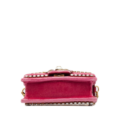 Gucci Broadway Velvet Crossbody Bag (SHG-VjDGrg)