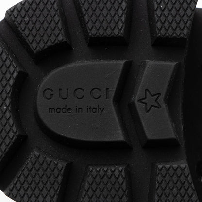 Gucci Calfskin Crystal Trip Chelsea Boots - Size 7.5 / 37.5