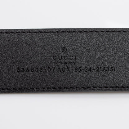 Gucci Calfskin Interlocking G Belt - Size 34 / 85 (SHF-bk2WGV)