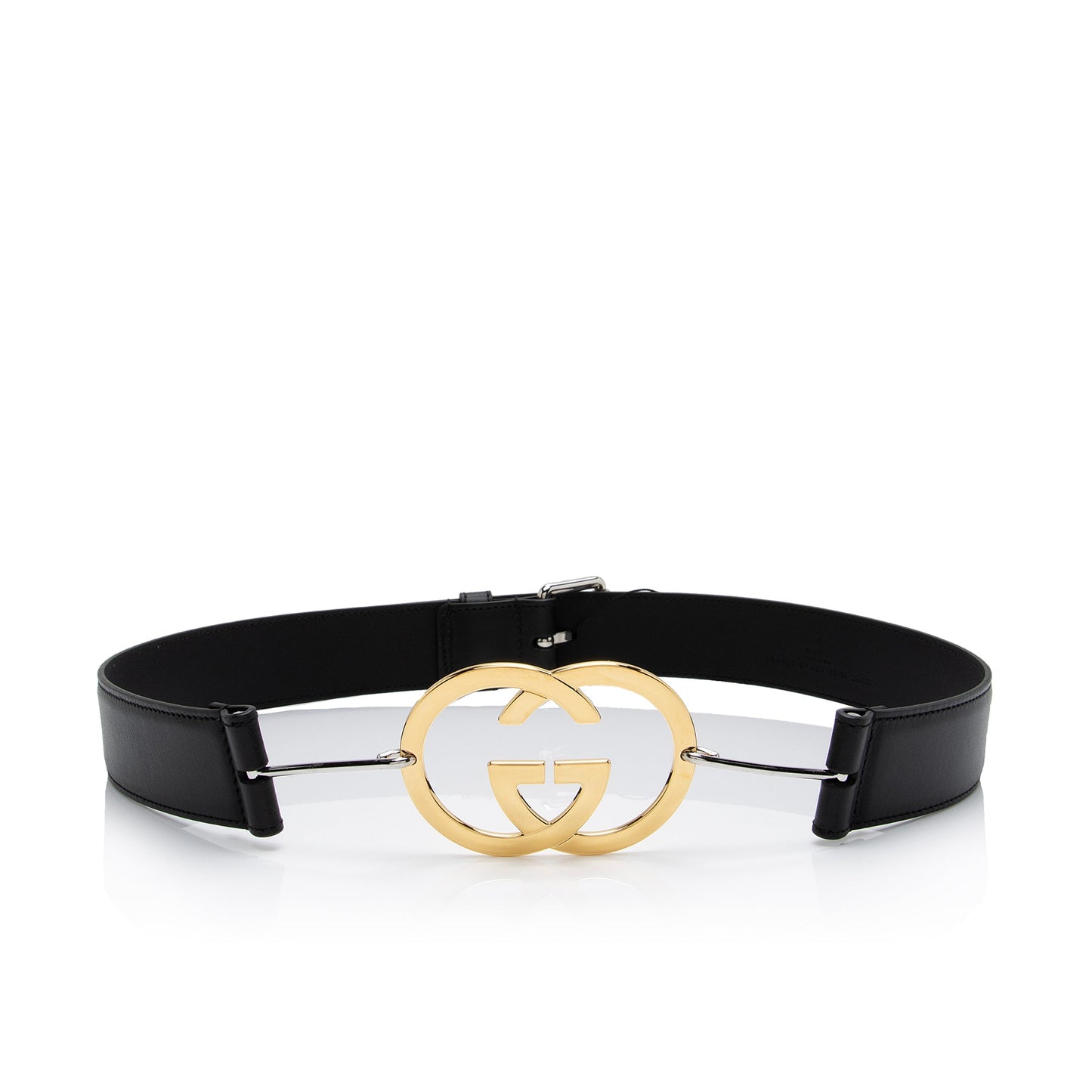 Gucci Calfskin Interlocking G Belt - Size 34 / 85 (SHF-bk2WGV)