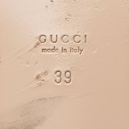 Gucci Calfskin Interlocking G Cut Out Slide Sandals - Size 9 / 39 (SHF-Q3nxuK)