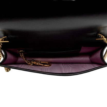 Gucci Calfskin Lovelight Diana Mini Chain Crossbody Bag (SHF-xwLh4x)