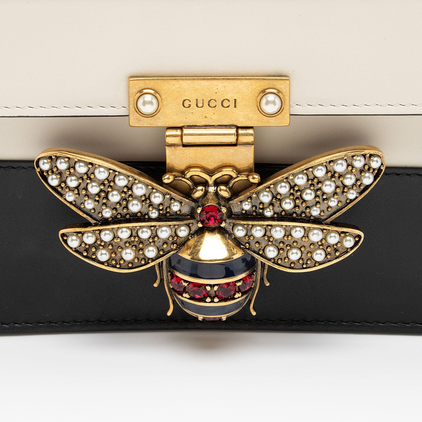 Gucci Calfskin Queen Margaret Shoulder Bag (SHF-P3GQPE)