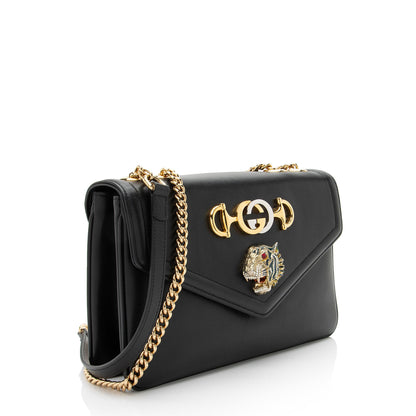 Gucci Calfskin Rajah Zumi Medium Shoulder Bag