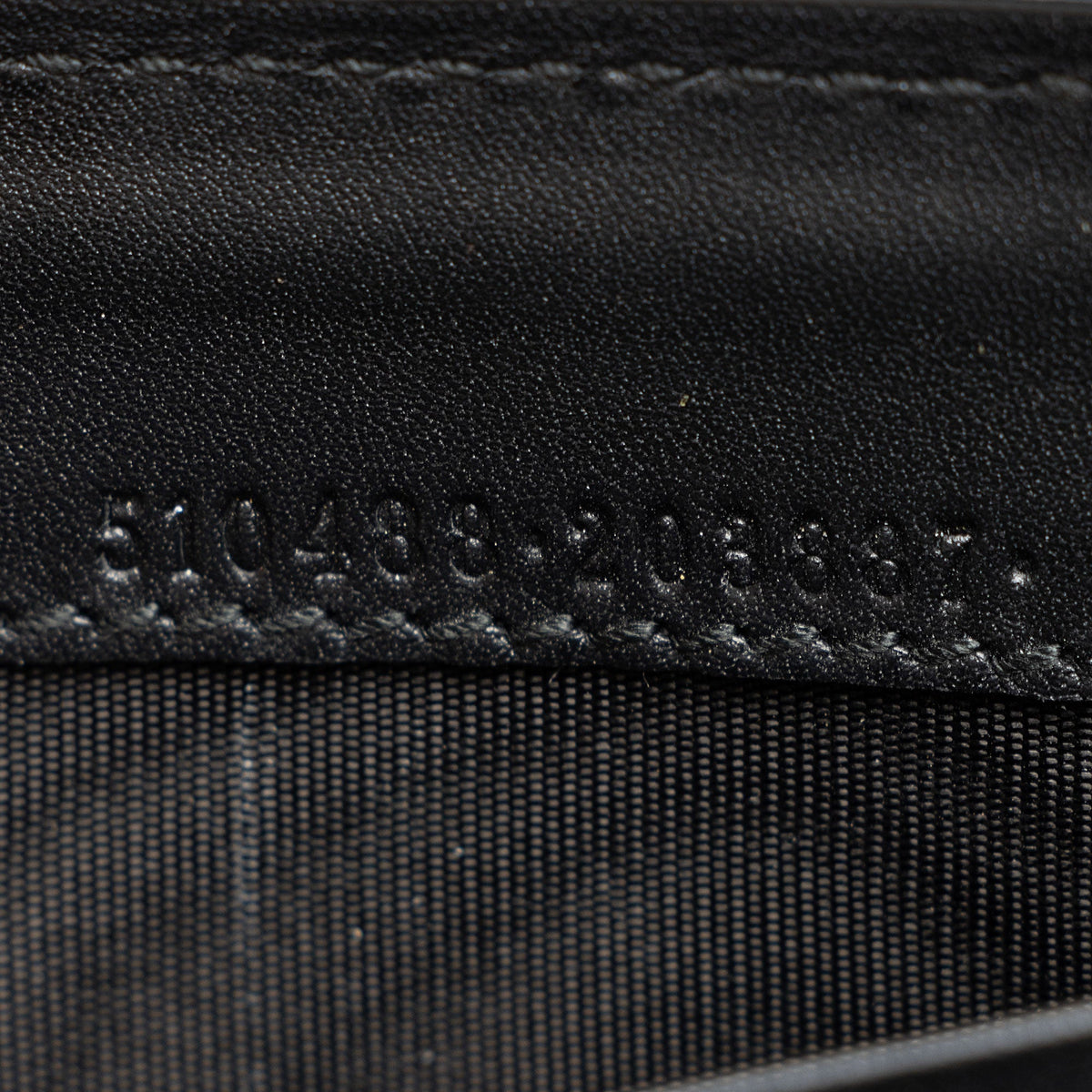 Gucci Calfskin Star Print Guccy Zip Around Wallet (SHF-NzvcOs)