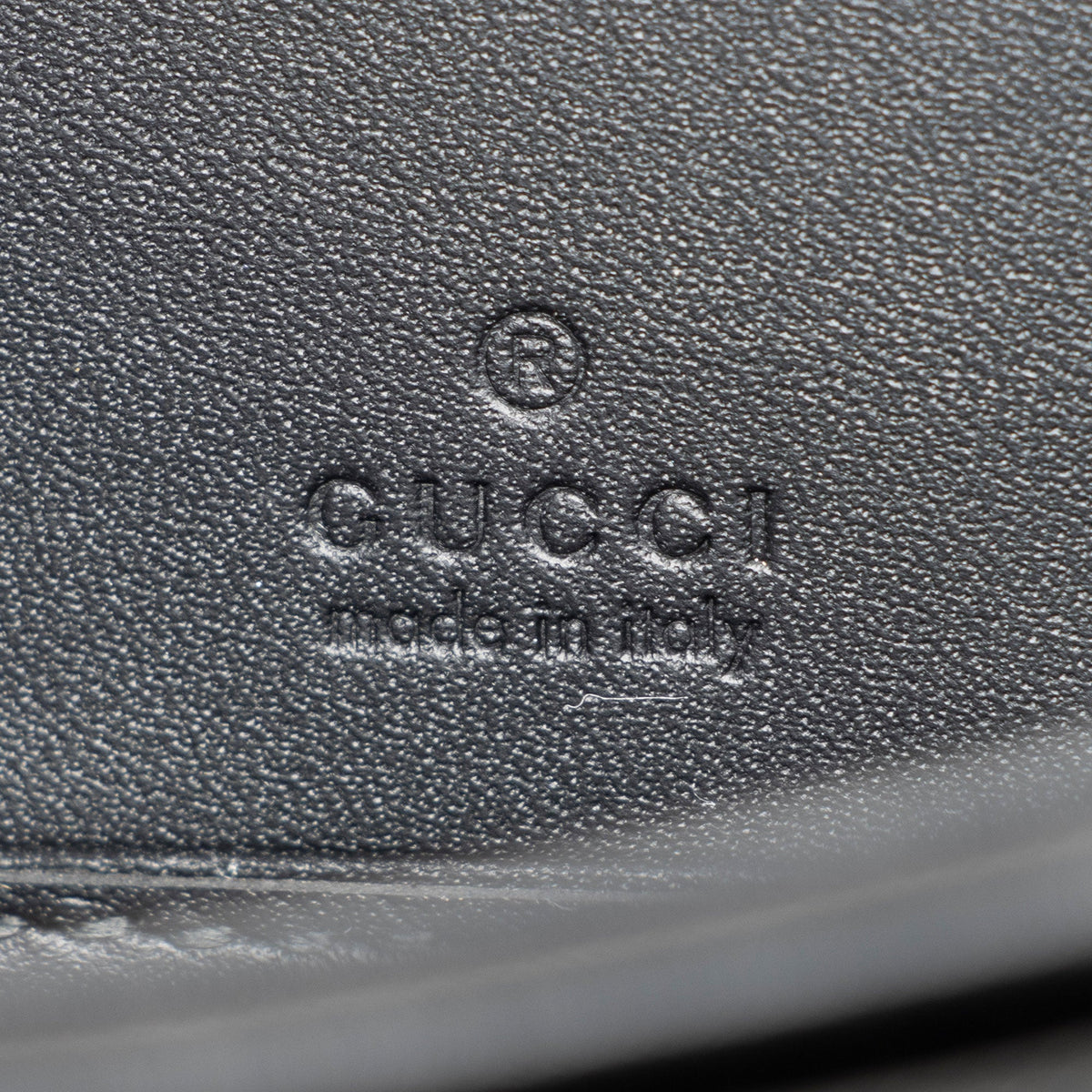 Gucci Calfskin Star Print Guccy Zip Around Wallet (SHF-NzvcOs)