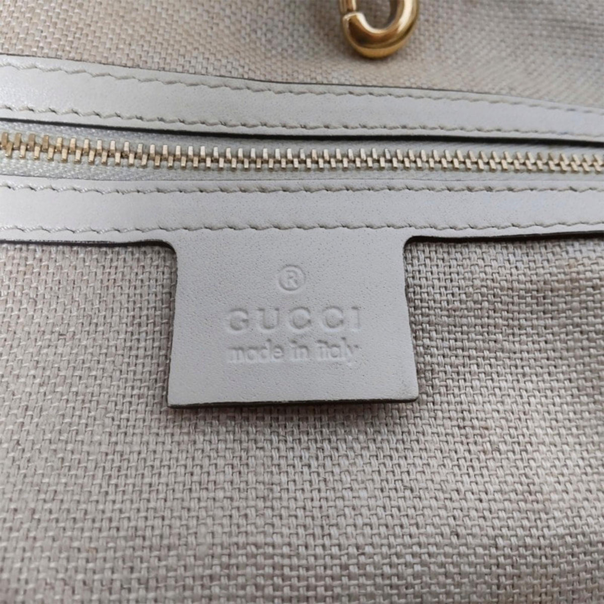 Gucci Canvas Craft Tote (SHG-aaV8c3)
