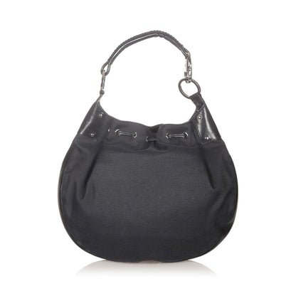 Gucci Canvas Drawstring Hobo Bag (SHG-32127)