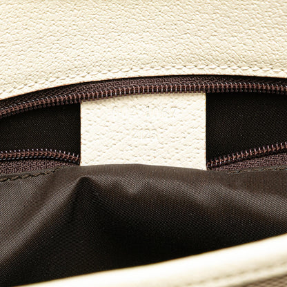 Gucci Canvas Jackie Bardot Shoulder Bag
