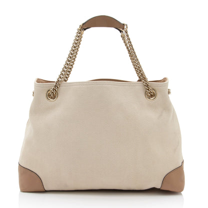 Gucci Canvas Soho Medium Shoulder Bag (SHF-gXwTPj)