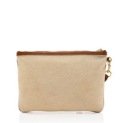 Gucci Canvas Vintage Web Wristlet (SHF-17031)