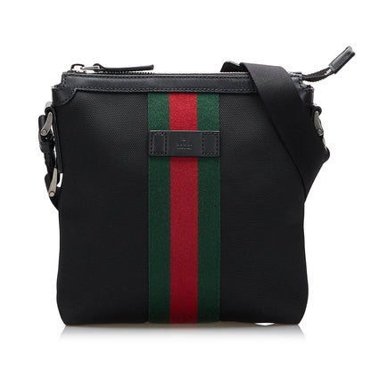 Gucci Canvas Web Crossbody (SHG-Nb8UGY)