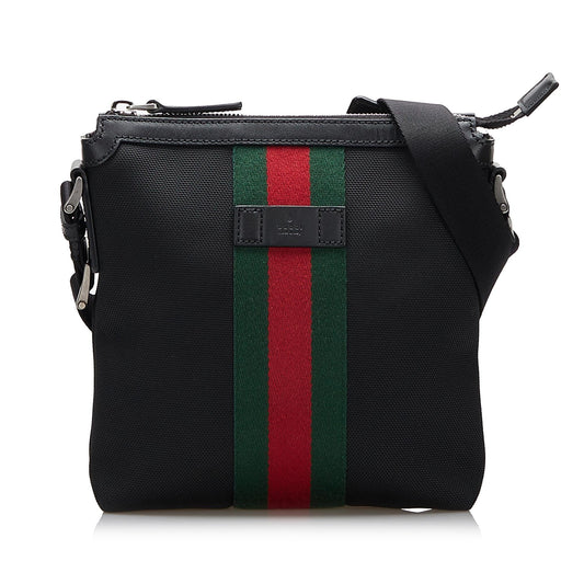 Gucci Canvas Web Crossbody (SHG-Nb8UGY)