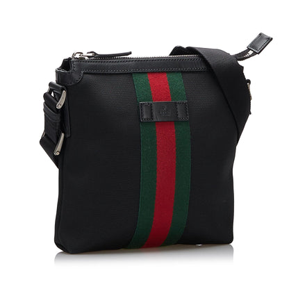 Gucci Canvas Web Crossbody (SHG-Nb8UGY)