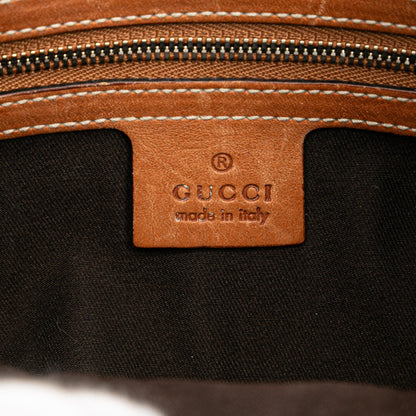 Gucci Canvas Web Reins Hobo