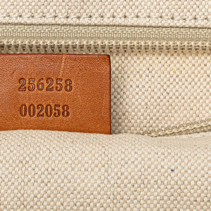 Gucci Canvas Web Tote (SHG-Wgx5wH)