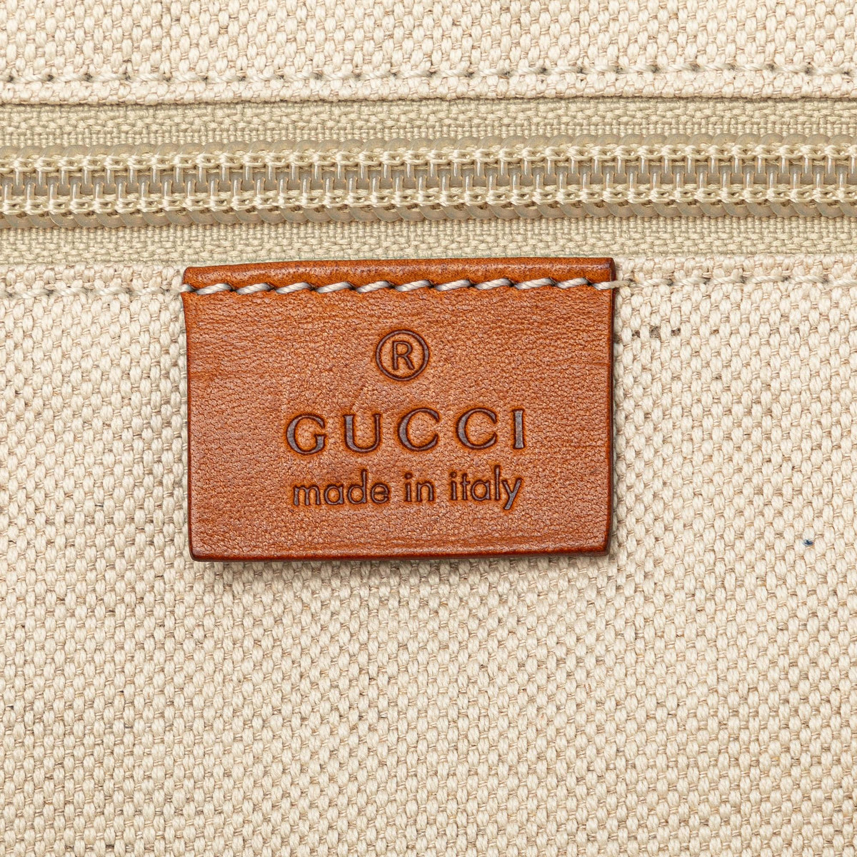 Gucci Canvas Web Tote (SHG-Wgx5wH)