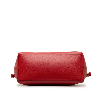 Gucci Convertible GG Charm Dome Satchel (SHG-3hxvPt)
