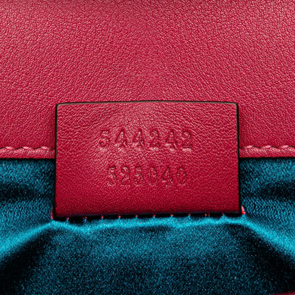 Gucci Crystal GG Velvet Broadway Crossbody