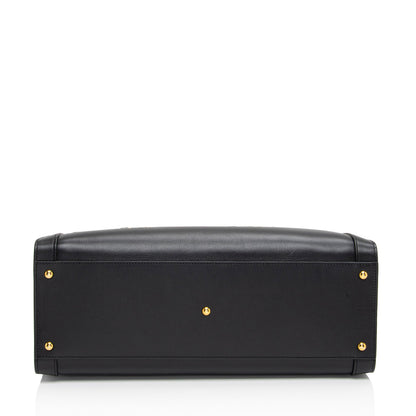 Gucci Cuir Leather Diana Medium Tote (SHF-1Bld5g)
