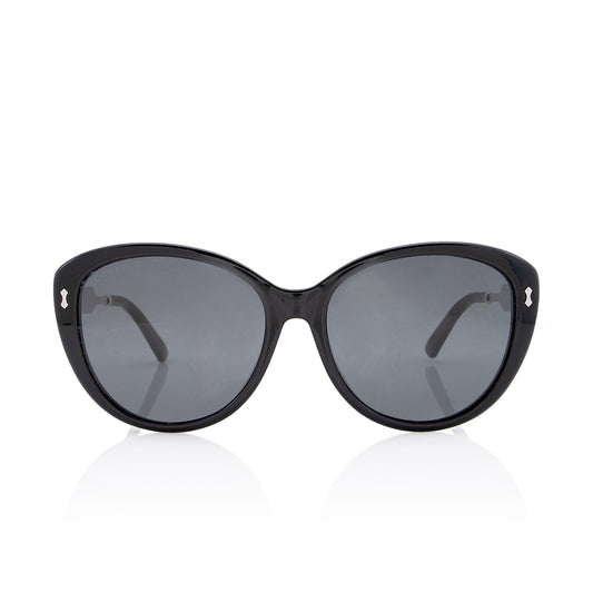 Gucci Damascato Cat Eye Sunglasses (SHF-OJ1hQk)