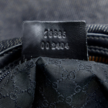 Gucci Denim Web Hobo (SHG-wuzFkd)