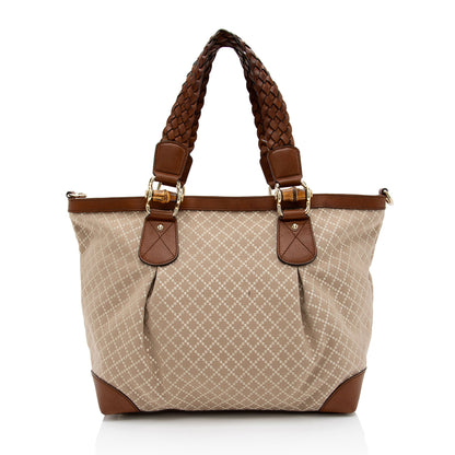 Gucci Diamante Canvas Eva Large Tote (SHF-unJCx2)