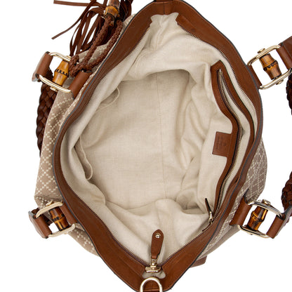 Gucci Diamante Canvas Eva Large Tote (SHF-unJCx2)