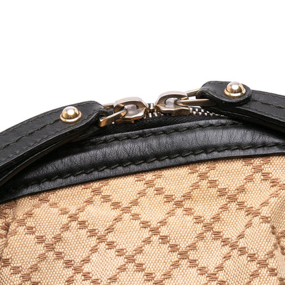 Gucci Diamante Canvas Sukey Satchel