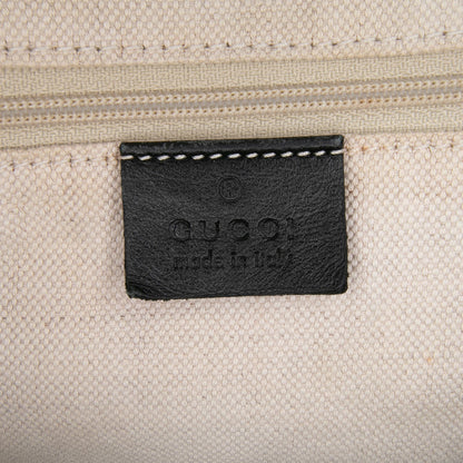 Gucci Diamante Canvas Sukey Satchel