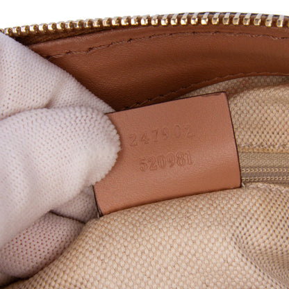 Gucci Diamante Canvas Sukey Satchel