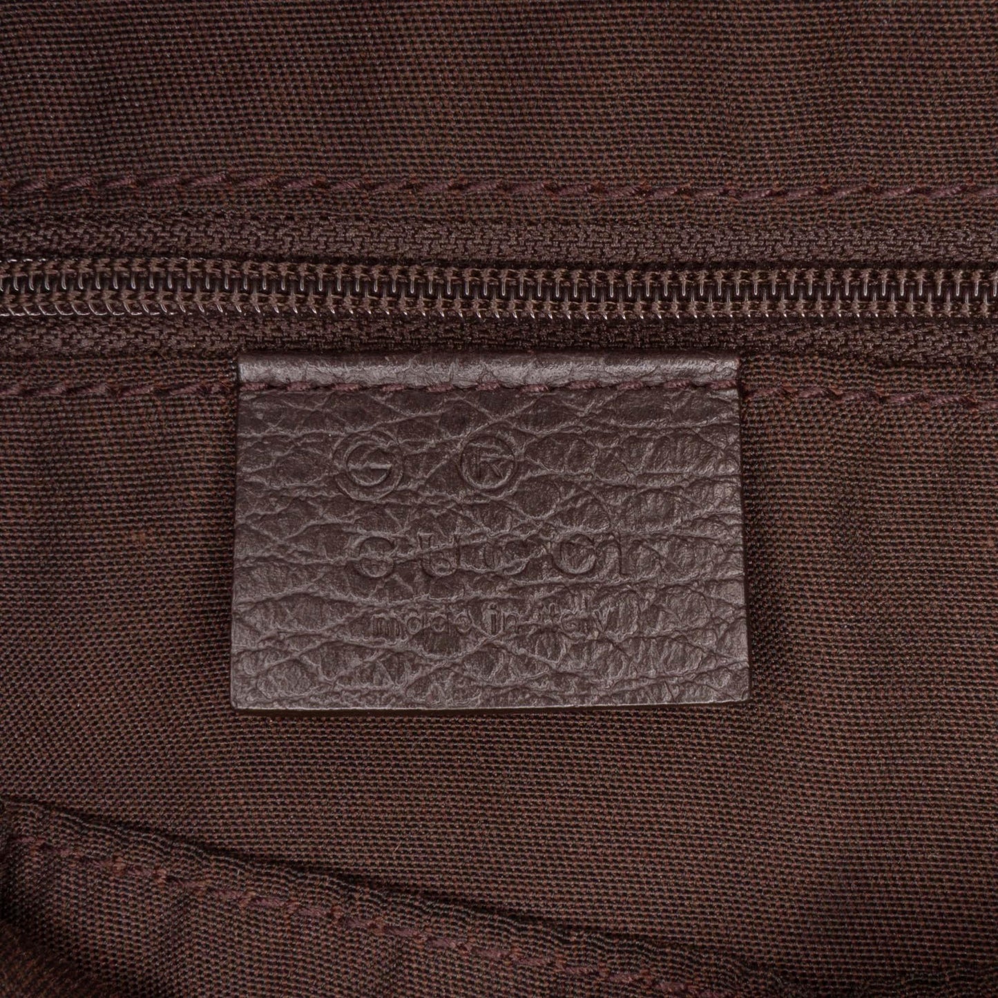 Gucci Diamante Canvas Vertical Charm Tote