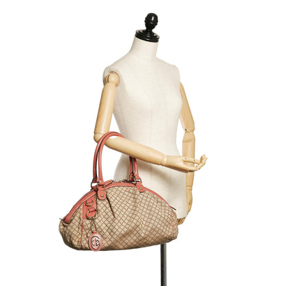 Gucci Diamante Sukey Canvas Handbag (SHG-28932)