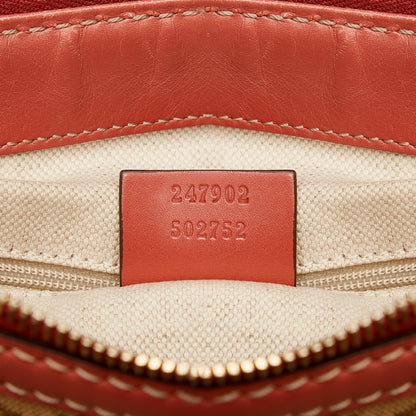 Gucci Diamante Sukey Canvas Satchel (SHG-34461)