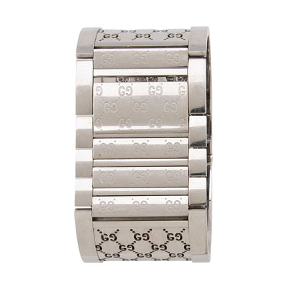 Gucci Stainless Steel Diamond GG Twirl Wide Watch (SHF-NxQMJm)