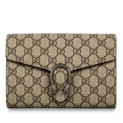 Gucci Dionysus GG Supreme Chain Wallet
