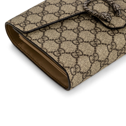 Gucci Dionysus GG Supreme Chain Wallet