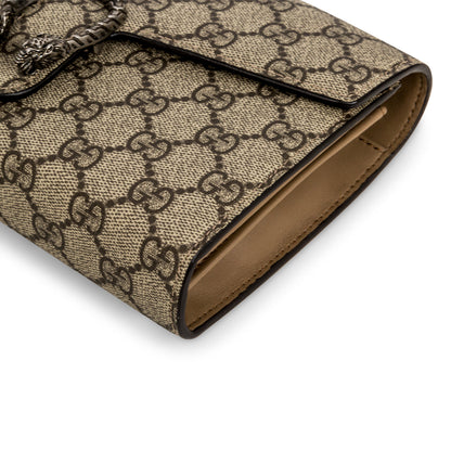 Gucci Dionysus GG Supreme Chain Wallet