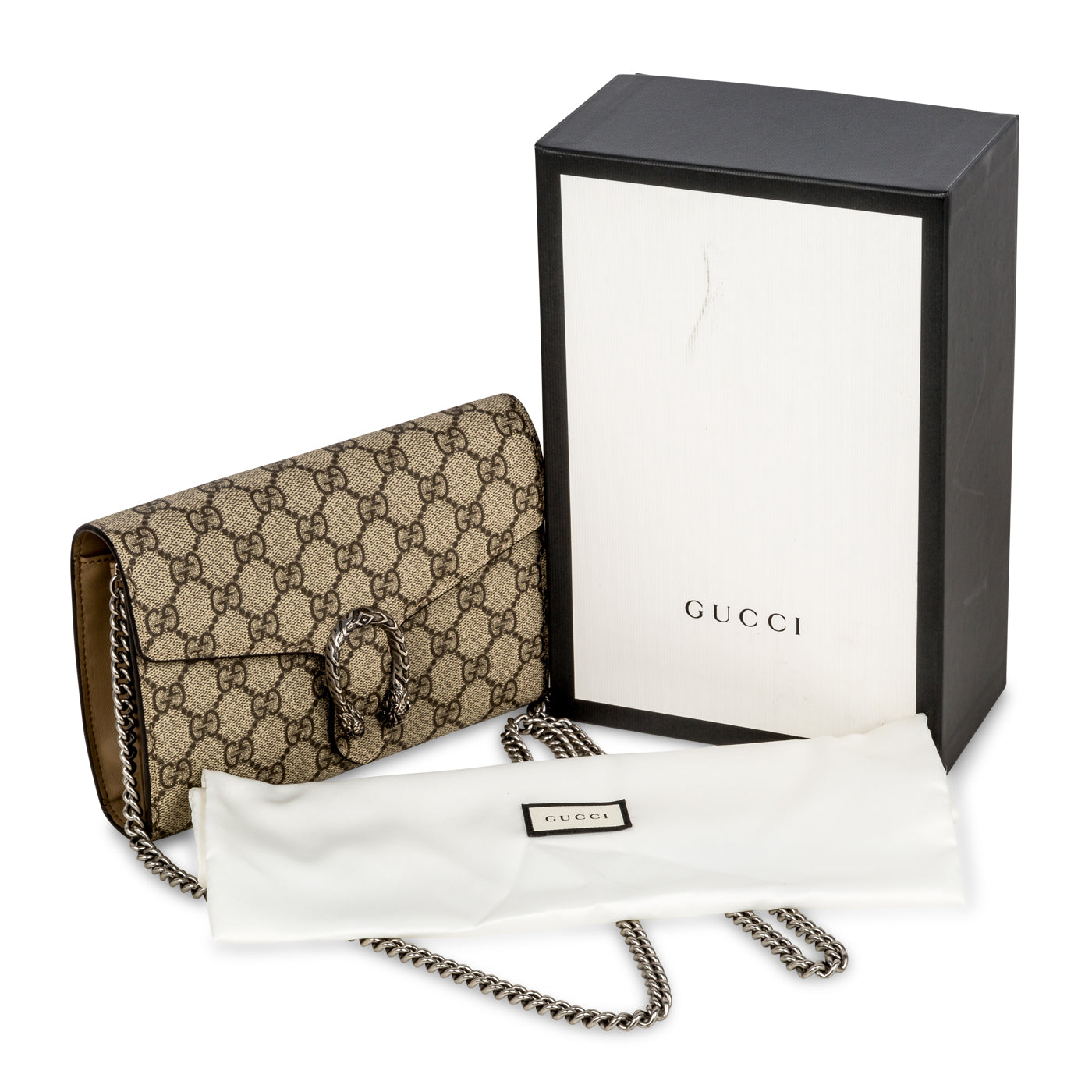Gucci Dionysus GG Supreme Chain Wallet