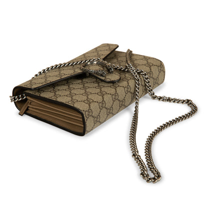Gucci Dionysus GG Supreme Chain Wallet