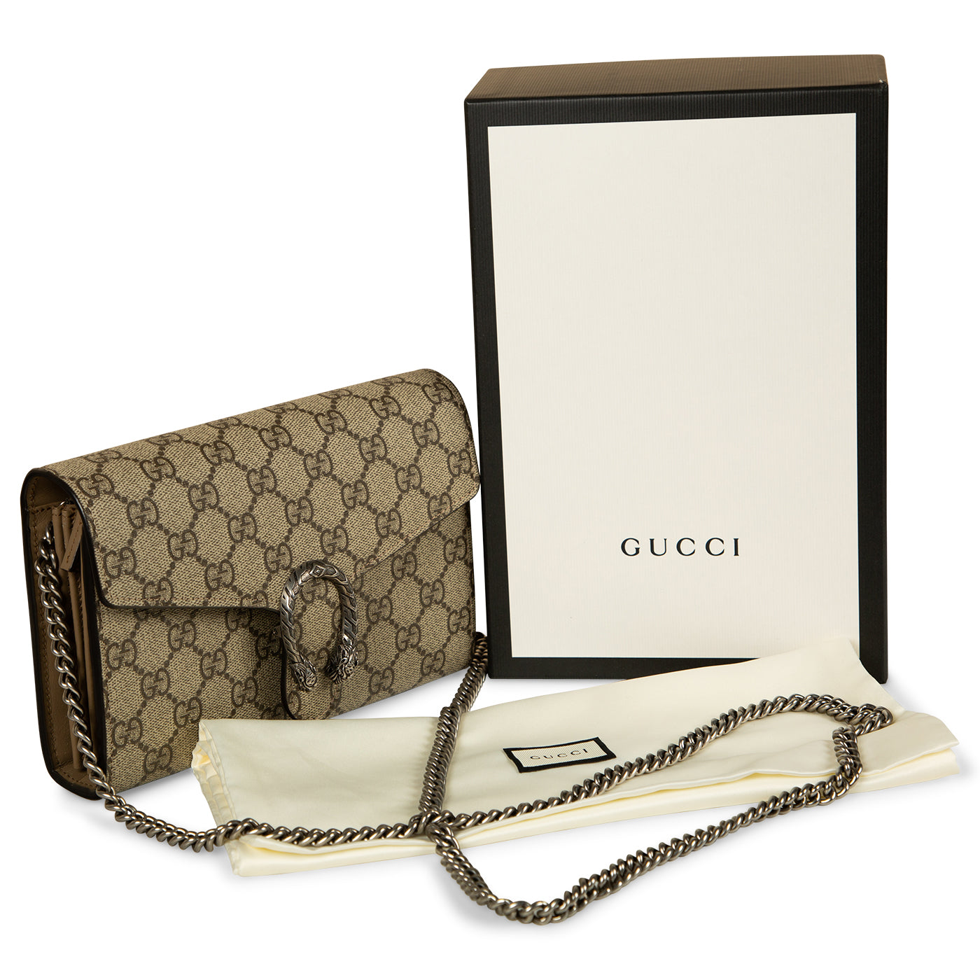 Gucci Dionysus GG Supreme Chain Wallet