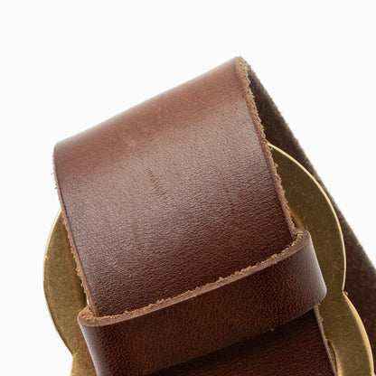 Gucci Distressed Leather GG Marmont Belt - Size 38 / 95 (SHF-Bisy5r)