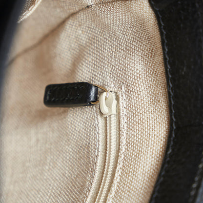 Gucci Dollar Calf Interlocking G Satchel (SHG-w5lLM6)