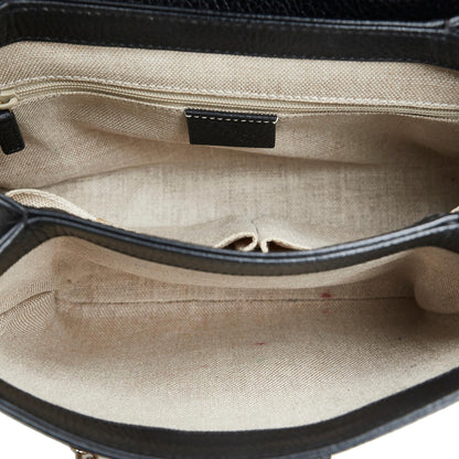 Gucci Dollar Calf Interlocking G Satchel (SHG-w5lLM6)