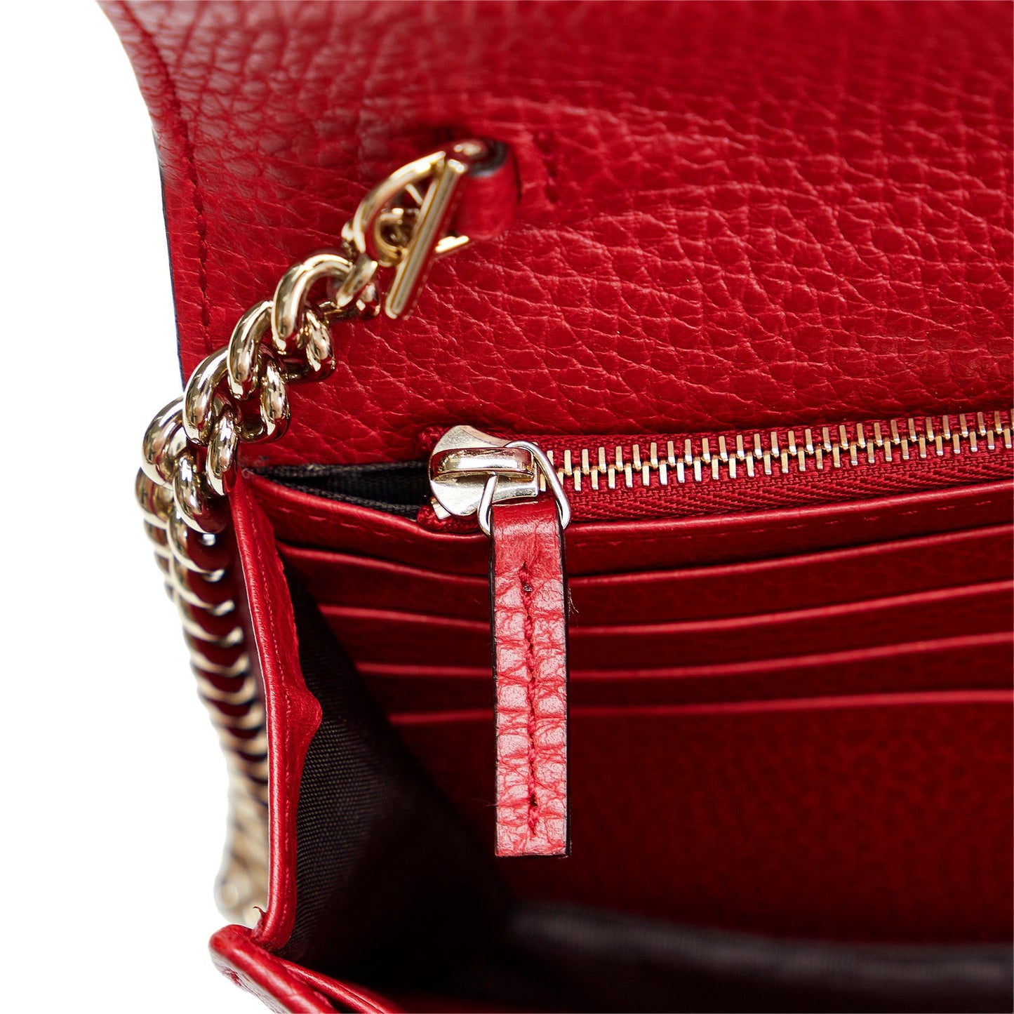 Gucci Dollar Interlocking G Wallet on Chain (SHG-6zAh51)