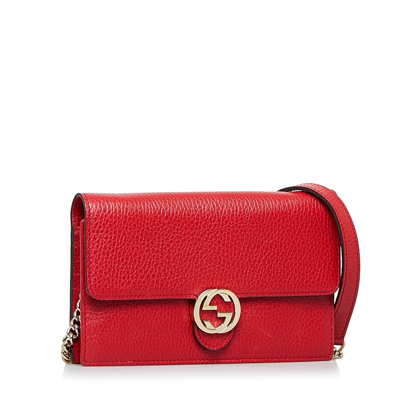 Gucci Dollar Interlocking G Wallet on Chain (SHG-6zAh51)