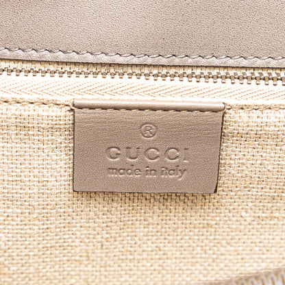 Gucci Duilio Brogue Leather Crossbody (SHG-Cn1jv6)